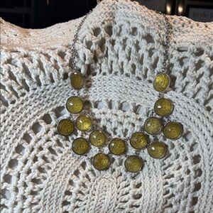 NY Collection Vibrant Yellow Necklace